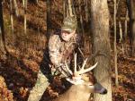 Gary Holbrook Adds Another Buck To Wall "Three The Charm"