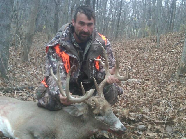 Fred Perrotti Scores Big Here At His Camp "Outdoor Partners"