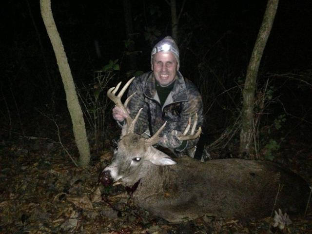 Zeke All Smiles After Connecting On Great Buck